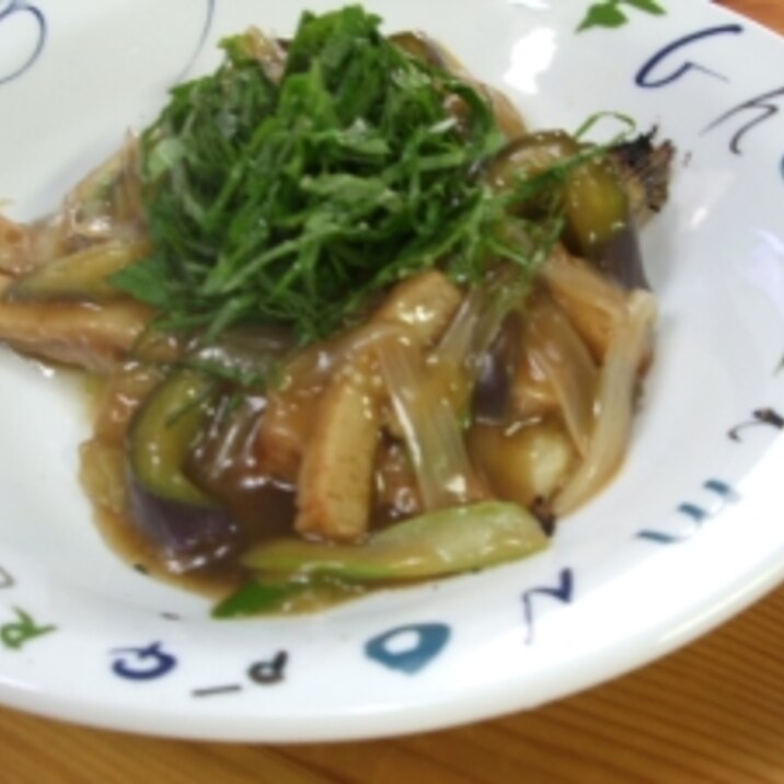 秋ナスでとろん